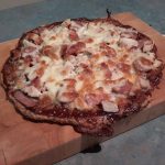 Low carb pizza prep