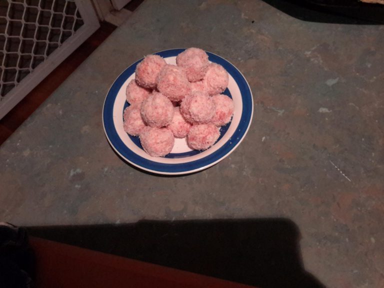 Coconut Cream Cheese Jelly Balls Keto Recipes