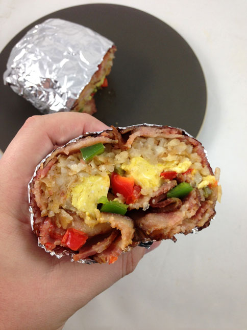 Low Carb BreakFast Burrito