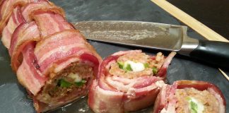 Low Carb Bacon Sushi Low Carb Bacon Sushi