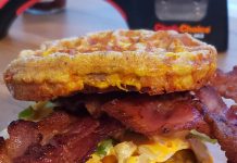 Elevated Chaffle Wagyu Burger Elevated Chaffle Wagyu Burger