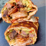Keto Surf & Turf Burrito﻿