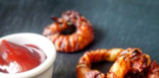 Bacon Onion Rings Onion and bacon rings