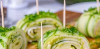 Turkey + Cheese Cucumber Keto Rolls Turkey + Cheese Cucumber Rolls