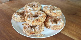 Keto Lemon Sour Cream Donuts keto donuts