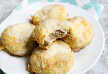 Keto Breakfast Biscuits Keto Breakfast Biscuits Stuffed with Sausage and Cheese