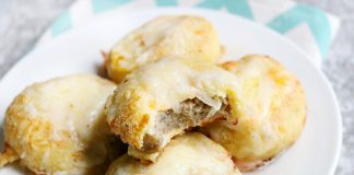 Keto Breakfast Biscuits Keto Breakfast Biscuits Stuffed with Sausage and Cheese