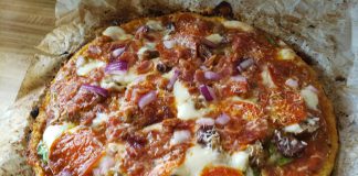 Keto Cauliflower Pizza Crust Keto Cauliflower Pizza Crust