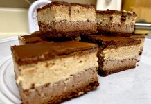 Keto “Reese’s” Cheesecake Squares Keto “Reese’s” Cheesecake Squares