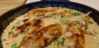 Keto Creamy Garlic Chicken Keto Creamy Garlic Chicken