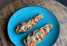Keto Zucchini Boats from Airfryer zucchini boats
