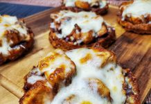 Bbq Chicken Chaffle Pizza