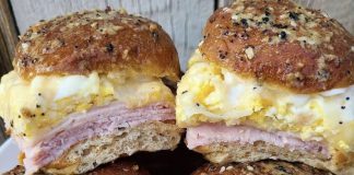 BRUNCH KETO PORK CHEESE SLIDERS