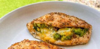 Cajun + Garlic Stuffed Chicken