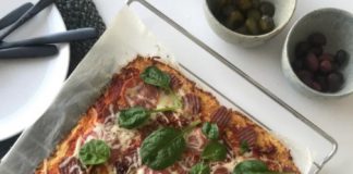 Keto Cauliflower Pizza keto cauliflower pizza