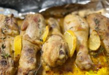 Lemon Garlic Chicken Drumsticks Lemon Garlic Chicken Drumsticks