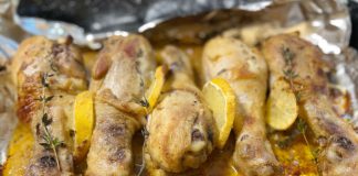 Lemon Garlic Chicken Drumsticks Lemon Garlic Chicken Drumsticks