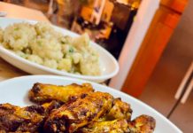 Air Fried Turmeric Wings Air Fried Turmeric Wings