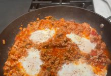 Breakfast for Dinner! Turkey Eggs Salsa Breakfast for Dinner! Turkey Eggs Salsa