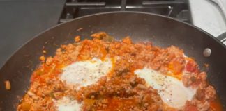 Breakfast for Dinner! Turkey Eggs Salsa Breakfast for Dinner! Turkey Eggs Salsa