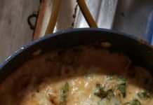 Alfredo Turkey Burger Bake Alfredo Turkey Burger Bake