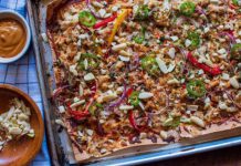 Keto Thai Chicken Pizza Keto Thai Chicken Pizza