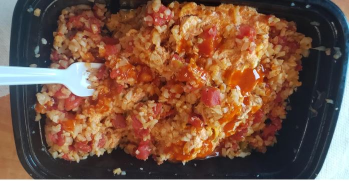 Mexican Chicken Casserole with Spanish Cauliflower Rice
