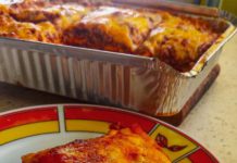 Three-layer Keto Lasagna Three-layer Keto Lasagna