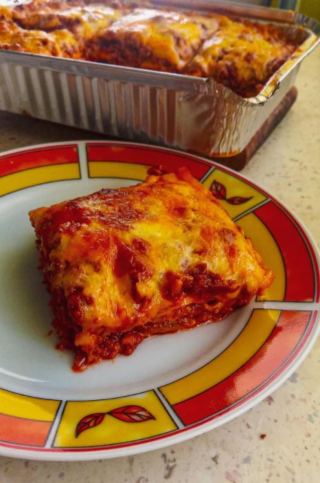 Three-layer Keto Lasagna