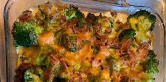 Keto “Tatertot” Casserole keto tatertot casserole