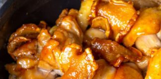 Ginger and sesame oil chicken Ginger and sesame oil chicken