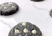 Keto Black Sesame Cookies Keto Black Sesame Cookies