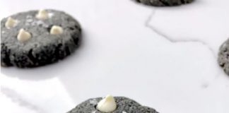 Keto Black Sesame Cookies Keto Black Sesame Cookies