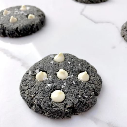 Keto Black Sesame Cookies