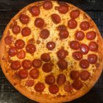 Keto Pepperoni Pizza