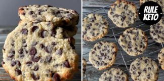 Keto Coconut Flour Chocolate Chip Cookies Keto Coconut Flour Chocolate Chip Cookies