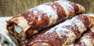 Boston Cream Crepes Boston Cream Crepes