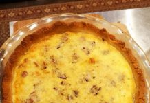 Keto Quiche with Almond Flour Crust Keto Quiche with Almond Flour Crust