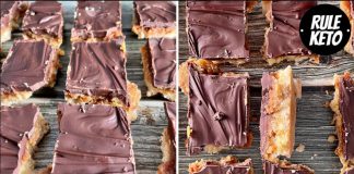 Keto Chocolate Toffee Bars Keto Chocolate Toffee Bars