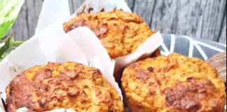 Keto Pumpkin Bacon Muffin with Coconut Flour Keto Pumpkin Bacon Muffin with Coconut Flour